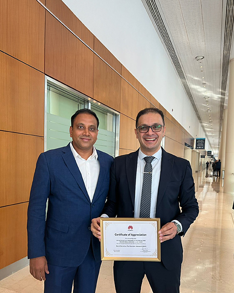 Maharat 71 Participates in GITEX GLOBAL 2025 and Wins Huawei Best Service Performer Award