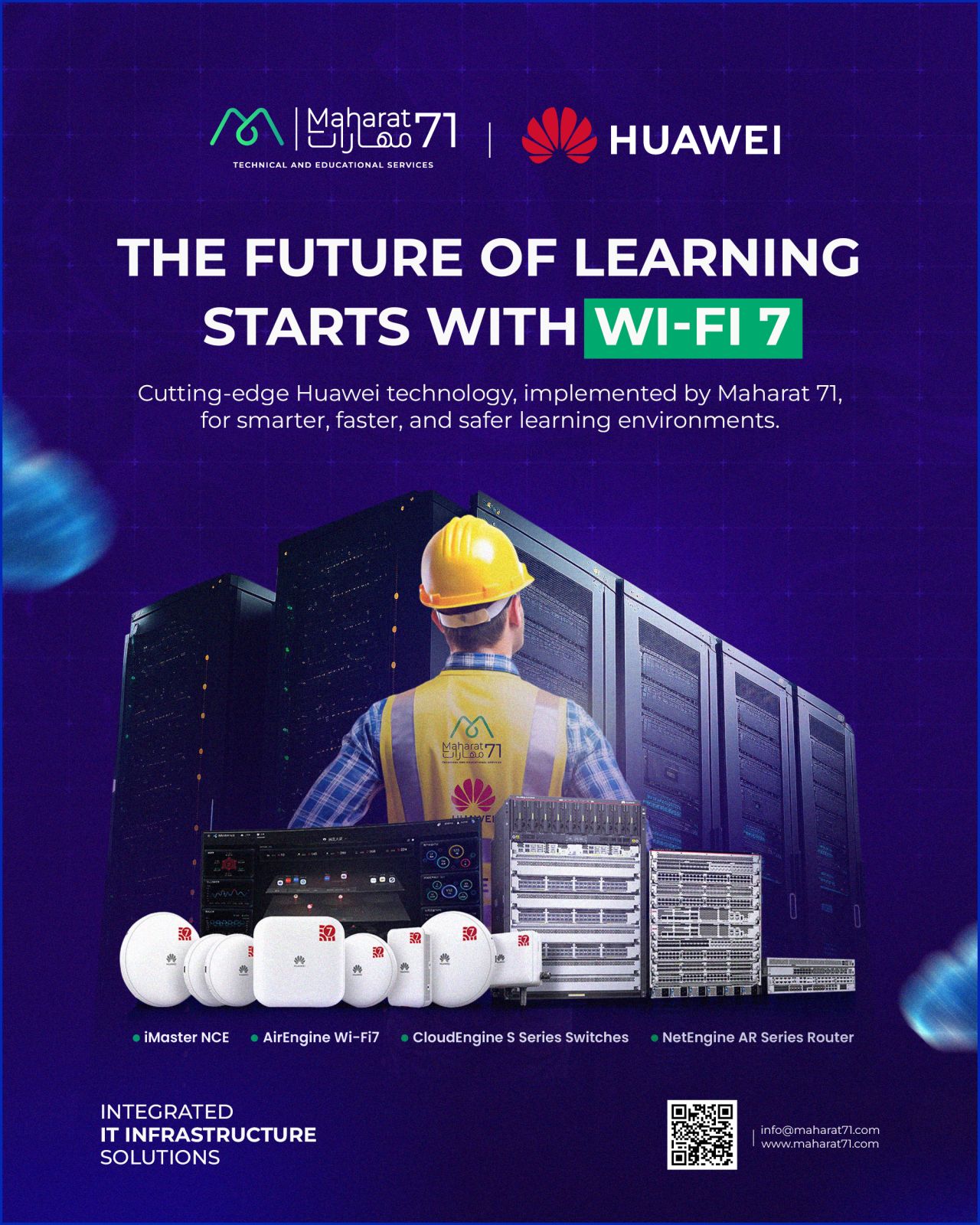 Maharat 71 Deploys Wi-Fi 7 for Smart Education in UAE